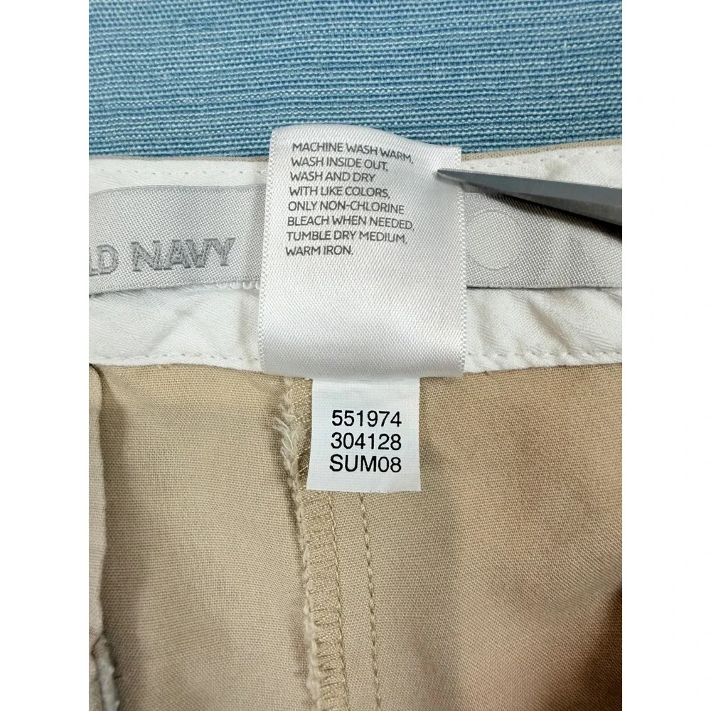Old‎ Navy Womens Khaki Trousers Size 8 Tan Classic Rise Bootcut Chino Pants